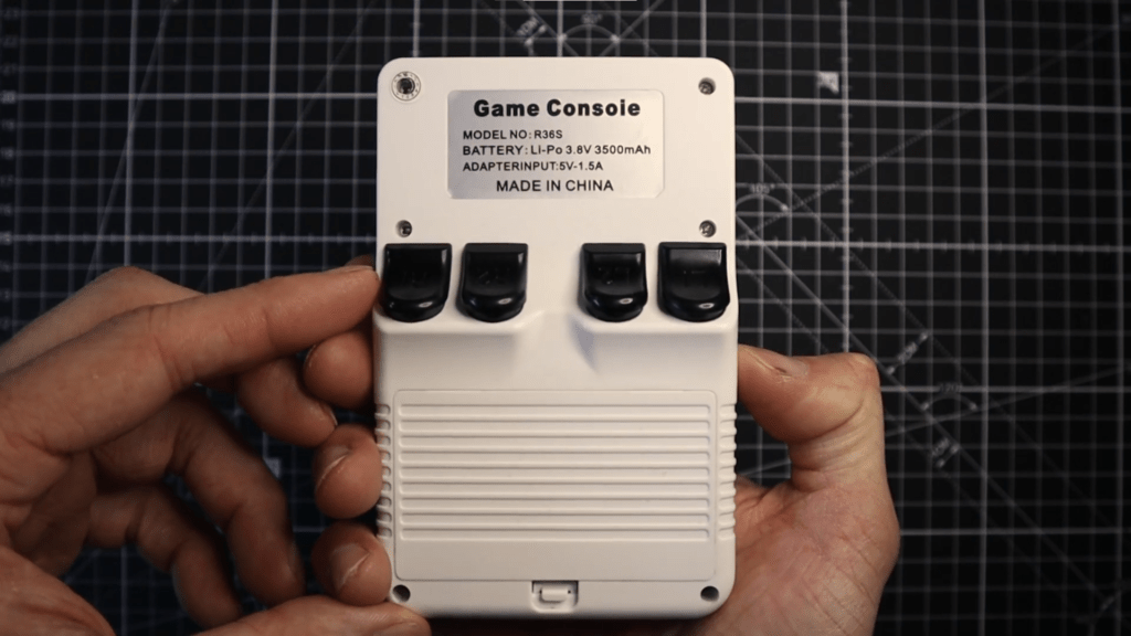r36s handheld game console review