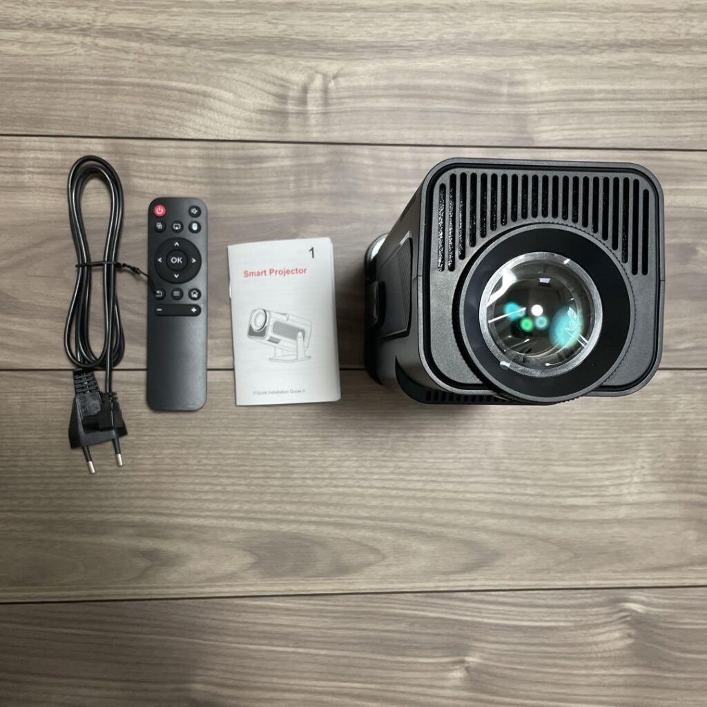 Magcubic HY320 Projector - what is in the box